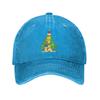 The Ssimpson Tree Stack Washed Baseball Cap  Stylish Sun Trucker Hat Summer Unisex Unisex Hiking Fishing Baseball Caps