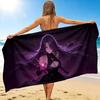 1Pc Ethereal Fantasy Sparkle Beach Towel Quick Dry Multiuse For Beach Pool Gym Yoga Home Travel Christmas Halloween Xmas Gift S1193