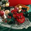 Christmas Decoration Crea-tivity Christmas Eve App-le Box Christmas Fruit Flannel Velvet Bag Bundle Mouth Handbag