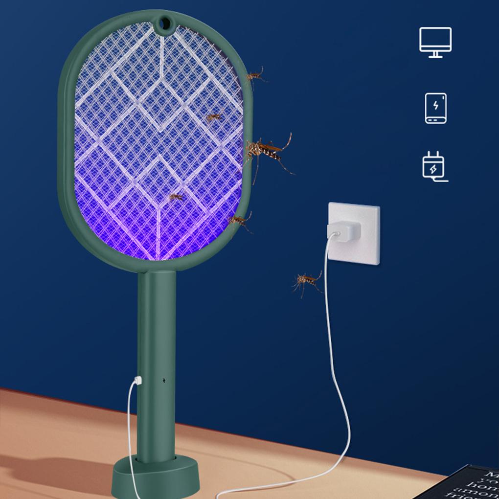 Eco-Friendly Fly Swatter Safe And Durable Tool Mosquito Repellent Rechargeable