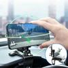 Подставка для приборной панели автомобиля с вращением на 360 градусов, автоматический держатель для мобильного телефона, складной кронштейн для зеркала заднего вида, навигационный кронштейн