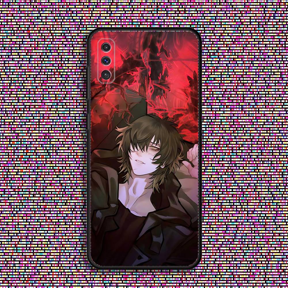 Towa Slow Damage Phone Case For Samsung S 25,24,23,22,30,21,10,9,Ultra,Plus,Lite,FE,4,5 G Black Soft Case