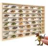 Étagère Murale De Collection - CREATIVE DECO - 79x47x5,5 Cm - 8 Rangées - Bois - Finition Soignée