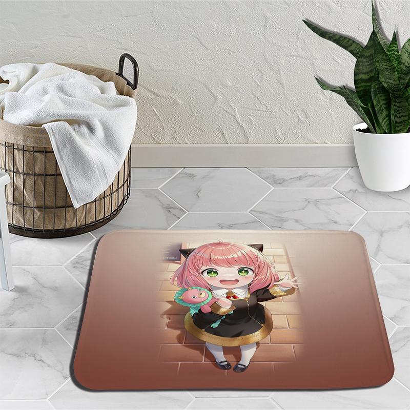 Семейный прикроватный коврик Spy X Anya Forger, дверной ковер Loid Yor Forger, мультяшный напольный коврик для гостиной, тапис, украшение, гобелен