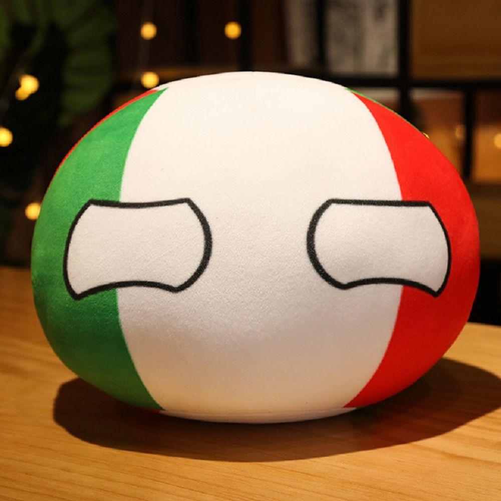 Ball Toy Gift USSR Country Ball Plush Pendant Polandball Plush Keyring Keychain Country Ball Toy