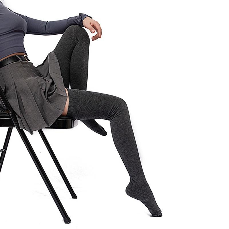 Женские носки выше колена больших размеров, носки до бедра большого размера