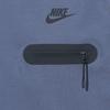 Nike Технический флис с буквенным логотипом, застежкой-молнией, декоративным круглым вырезом, повседневная толстовка для мужчин, толстовка Finn-Blue FD9881-491