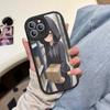 Watamote K-Kuroki T-Tomoko Кожаный Чехол Для Телефона На IPhone 16 15 14 13 12 11 Pro Max Plus Ударопрочный Чехол