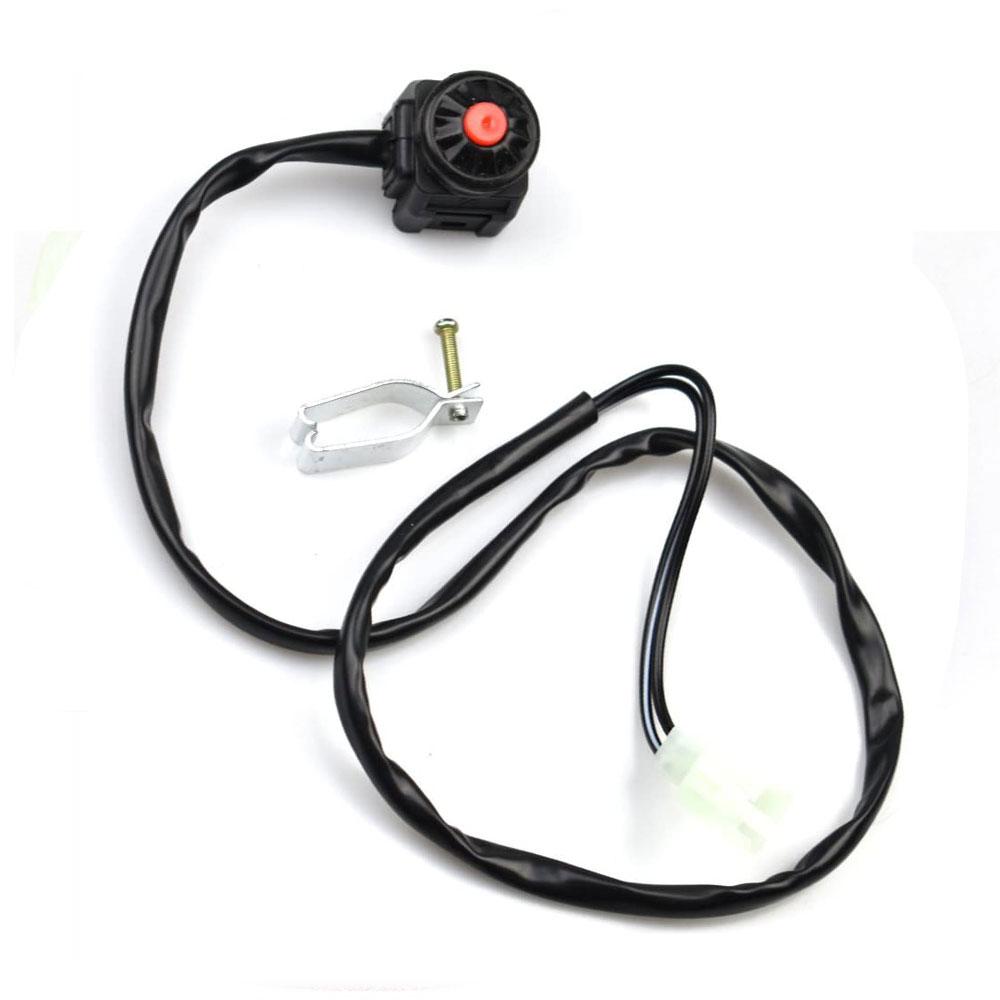 Комплект проводки, катушка зажигания, блок CDI, свеча зажигания для 50cc 70cc 90cc 110cc 125cc 140cc, кикстартер, горизонтальный двигатель