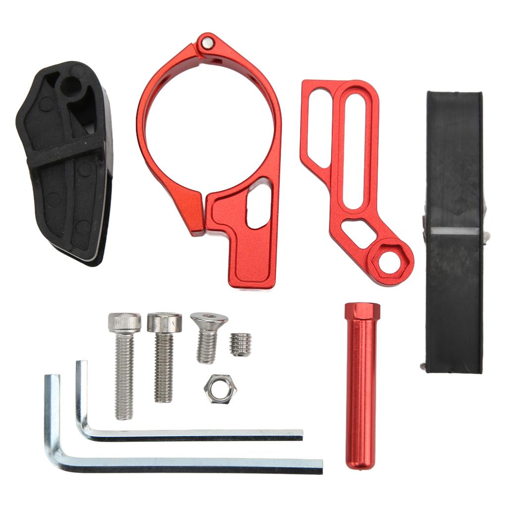 Lebycle Универсальный Защитник Цепи Горного Велосипеда Алюминиевый Сплав Велосипедные Отклонители Цепи Красный