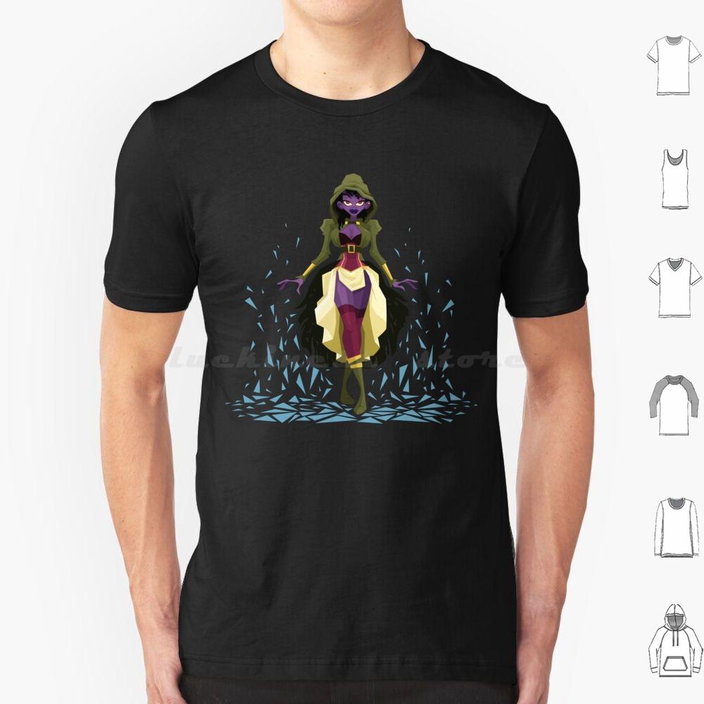 Cloak T Shirt Cotton Men Women DIY Print Cloak Hooded Pinup Up Fantasy