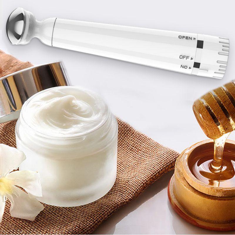 Электрический массажер для глаз, вибрирующий косметический инструмент для глаз, против старения, удаления темных кругов, морщин, лифтинг, укрепляющая массажная ручка, косметические инструменты для ухода за кожей лица