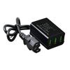 3-портовый USB-адаптер для зарядки для электровелосипеда, мотоцикла С интеллектуальным чипом, защитный, 12 В до 90 В, аксессуары для телефона