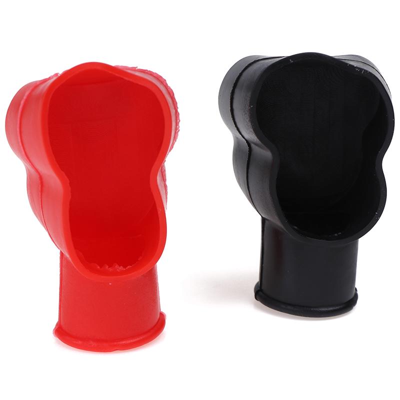 Универсальный колпачок клеммы аккумулятора автомобиля, защитные крышки для отрицательных и положительных клемм