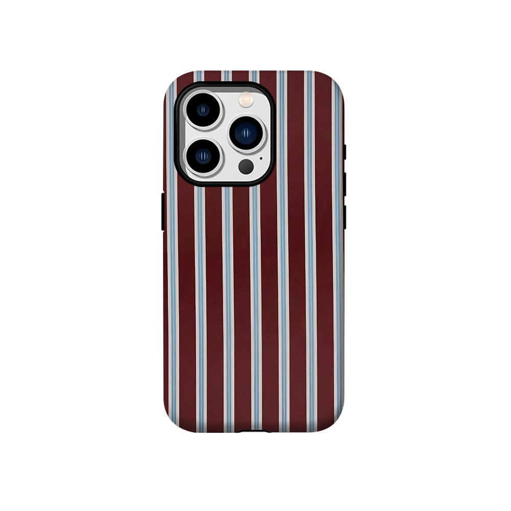 Роскошный Чехол Clmj в полоску, клетку, горошек для iPhone 17 16 15 14 13 12 11 Air Pro Max Plus Роскошная Двухслойная Задняя Крышка