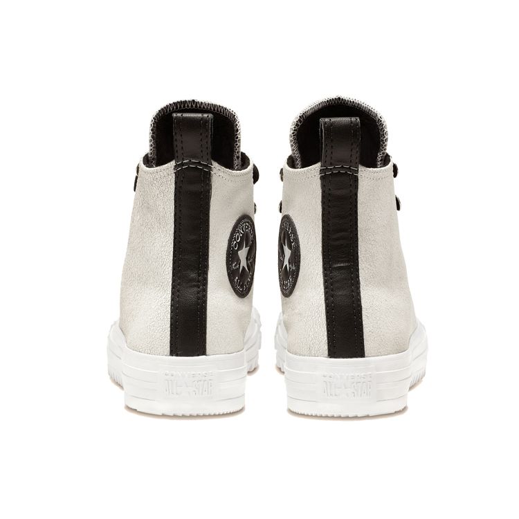 Converse Chuck Taylor All Star Space Mountain Hiker Замшевые Повседневные Высокие Кеды Канвас Женские Кроссовки Чисто-Белые 566112C