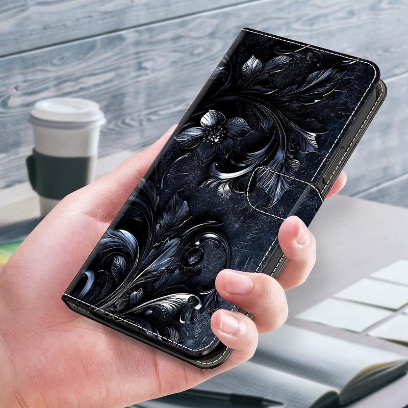 For Google Pixel 8A 7A 6A Case Fashion Painted Pattern Wallet Flip Case for Google Pixel 8 Pro 7 6 Pro 8a 7a 6a Protective Cover