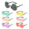 Colorful Children's Sunglasses UV400 Protection Party Decorative Glasses Rimless Shades  for Kids