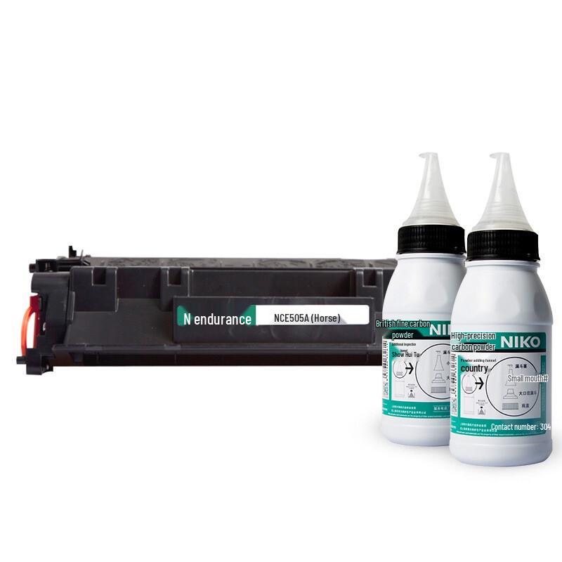NIKO Compatible CE505A Black Easy-Refill Toner Kit