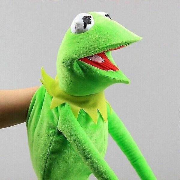 60 cm Kermit the Frog Hand Puppet Full Body Plush Toy Props, Plush Toy