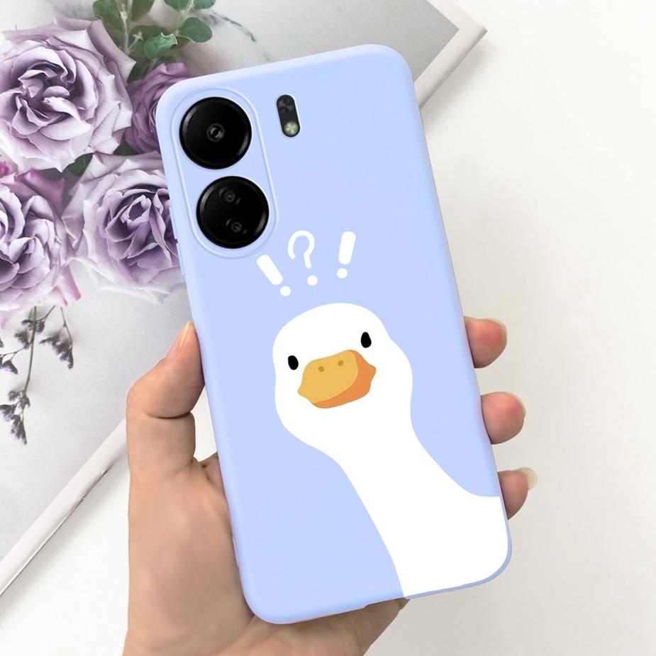 For Xiaomi Poco C65 Case Redmi 13C Cute Fashion Cartoon Cover Soft Silicone Phone Case For Xiaomi Redmi 13C Poco C65 C 65 Bumper