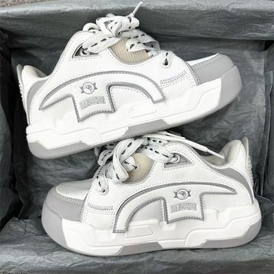 Женские массивные кроссовки на широкой подошве, дизайн обуви-хлеба, платформа для девочек, спортивная обувь 41 42, женская повседневная обувь, бесплатная доставка