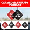AAAYQ1 Car Aromatherapy Piece Hanging Perfume Air Freshener Pendant For Opel Astra G H J K F Corsa D Zafira B Insignia Mokka Regal