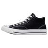 Chuck Taylor All Star Malden Street Retro Durable Mid-Top Canvas Sneakers Unisex Sneakers Black White A00811C