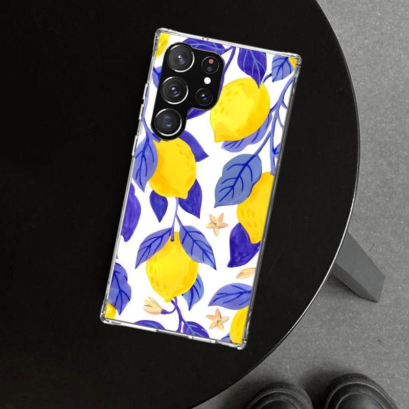 Чехол для телефона Citrus Limon Linnaeus для Samsung Galaxy S26 S25 Edge S24 S23 Ultra S22 Plus S21 FE S20 + Художественный Индивидуальный Fundas