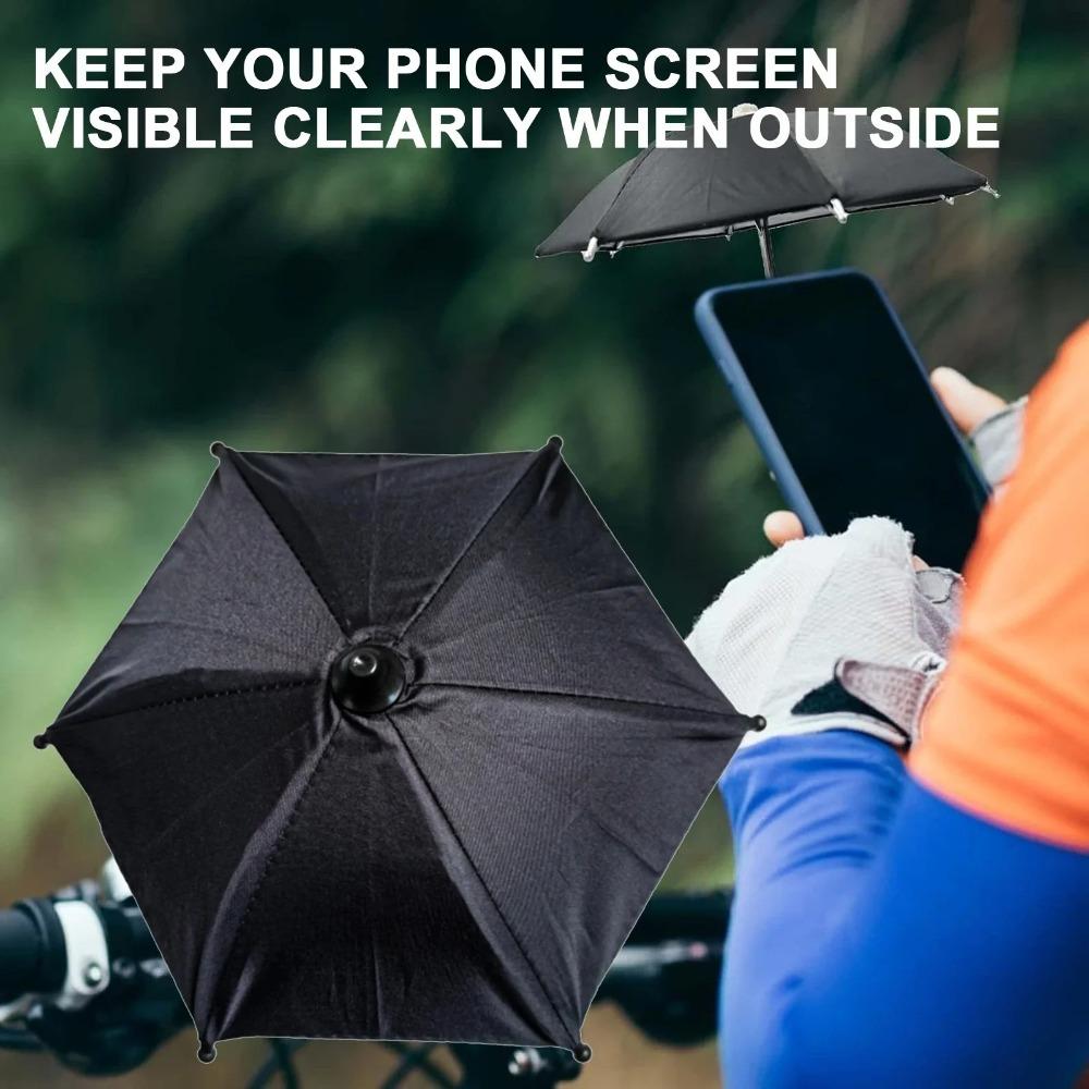 Adjustable Magnetic Mobile Phone Umbrella 360° Rotation Sun Shade Shield Cover  for Car Accessories