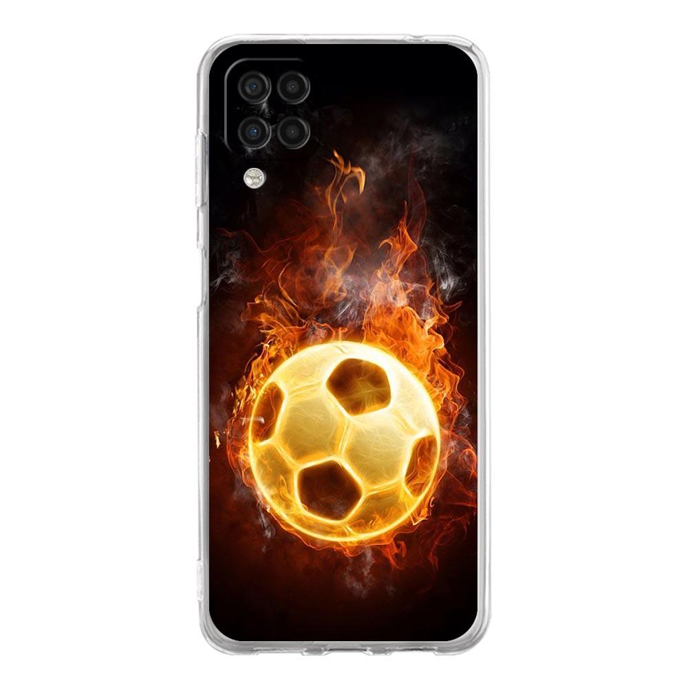 Case For Samsung A54 A52 A50 A70 A30 A40 A20S A20E A02S A12 A14 A22 A24 A42 A34 A32 5G A04s Cover Football Passion Soccer Ball