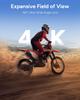 Экшн-камера SJ6 Ultra 4K 20 Мп Двойной дисплей Объектив Стабилизация изображения Двойной сенсорный экран Легкая конструкция 77 г Голосовое управление Съемка портретов Видеорегистратор