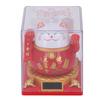 Lucky Cat Waving Arm Solar Powered Light Induction Wealth Welcoming Fortune Cat Decoration for Home