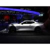 2pcs Glossy Side Fender Hash Marks Stripe Decals Stickers For Chevy Corvette Camaro
