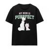 The Aristocats Unisex Adult My Mum Is Purrfect Duchess & Marie Mothers Day T-Shirt