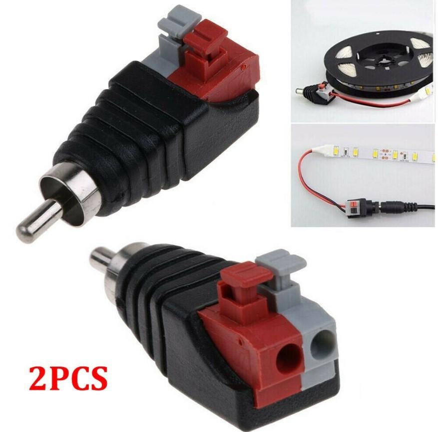 Быстрая установка 2PCS акустический провод AV-кабель к аудиоразъему