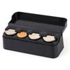 Car Coin Holder Auto Coin Organizer Auto Car Portable Plastic Car Storage Box Case Container Organizer Storage Bag