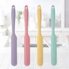 Силиконовая лопатка для крема пищевого качества, бытовая, многофункциональная, длинная лопатка для торта, термостойкий кухонный инструмент для выпечки