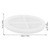Soft Silicone Silicone Tray Mold Easily Demold Fruit Tray Mold Oval Tray Mold  DIY Craft