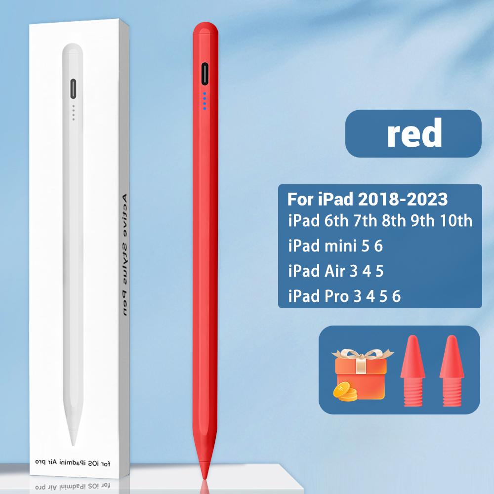 Для Apple Pencil 2 1 Отклонение ладони Дисплей питания Аксессуары для iPad iPad 2025 2025 2020 2019 2018 Pro 11 12.9 Air Mini Stylus Pen