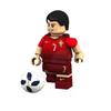 Leo Neymar Messi Cristiano Ronaldo Plastic Football Figurine Building Blocks