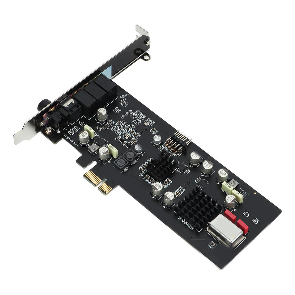 Sound Card 24 Bit 96 Khz Optical Coaxial Decoder Audio Sound Card for Live Broadcasting Gaming