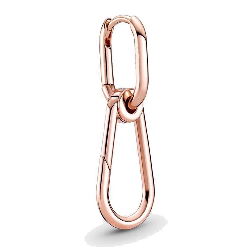 Подлинная 925 пробы серебряная паве-ссылка ME Cool Banana Moon Power Light Me Up серьга-кольцо для женщин подарок на день рождения ювелирные изделия