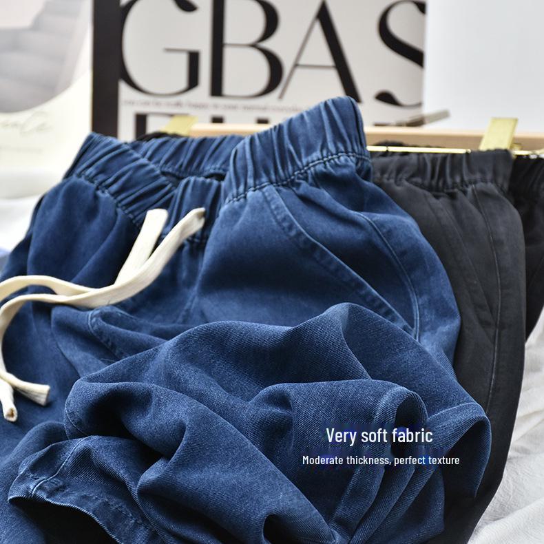 Женские джинсы Tencel Cotton Denim Wide-Leg - Коллекция Весна 2025