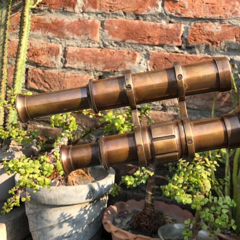 Античный латунный телескоп 18 дюймов с деревянной подставкой для треноги Морской пол с античной отделкой и полировкой латуни