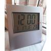 Настольные часы ЛКД цифровые серебряные/настенные часы с сигналом температуры календаря