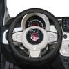 Подходит для Fiat Ультратонкая дышащая кожаная оплетка руля Подходит для 500 Grande Punto Evo 169 Ducato Bravo Tipo Linea Albea Panda 124