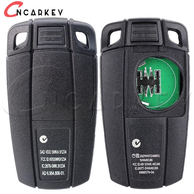 Remote Half Smart Control Key for BMW 46Chip 315LP 315/433/868MHz CAS3 System 1/3/5/7 Series X5 X6 E60 E61 E70 E71 E87 E90 Z4