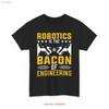Ai Machine Learning T Shirt Futuristic Robotics Sci Fi Cyber Tech Vintage  Graphic Designer Clothes Unisex Stylish