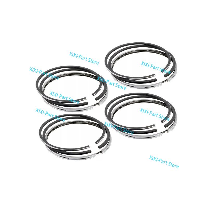 4JB1 4JA1 Piston Rings For Isuzu STD 4JB1T Engine 93*2+2+4mm 93mm Overhaul Rebuild Kit Full Gasket Kit
